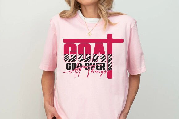 Goat God over All Things, Christian SVG and Freebies
