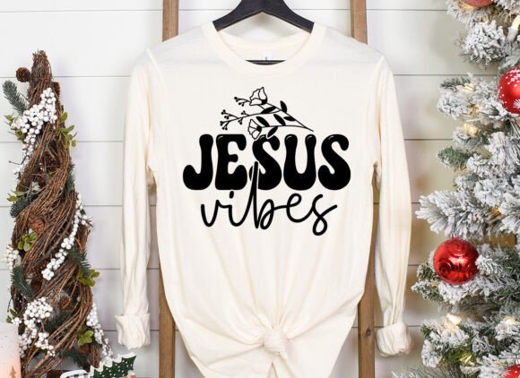 Jesus Vibes T-Shirt Design