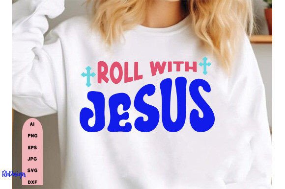 Retro Roll with Jesus SVG & Freebies