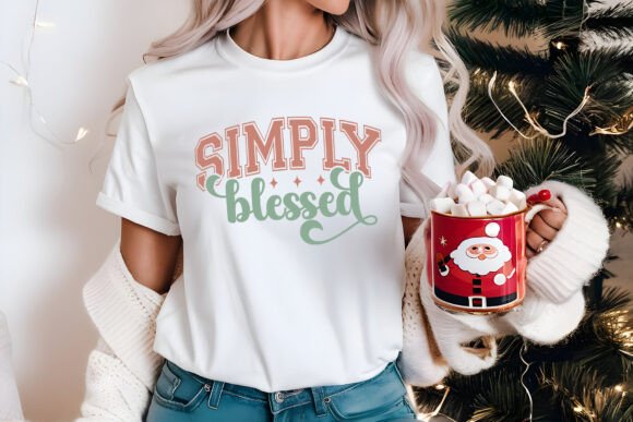 Simply Blessed SVG for T-Shirt Designs